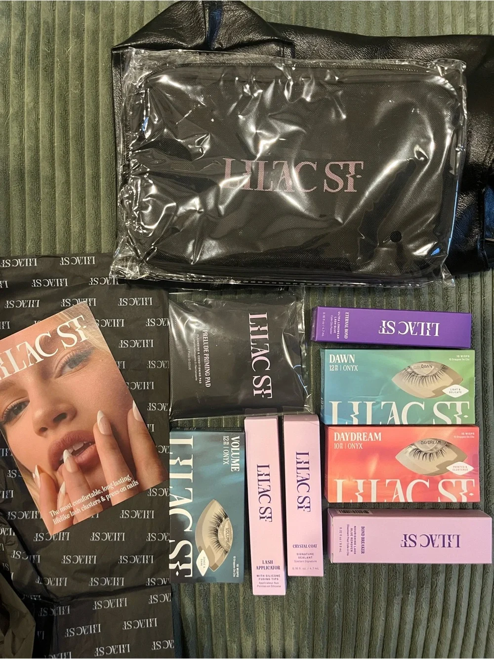NEW Eyelash Kit bundle-Lilac St. 3 Lash Types, Glue, Remover, Travel Bag, Tote!